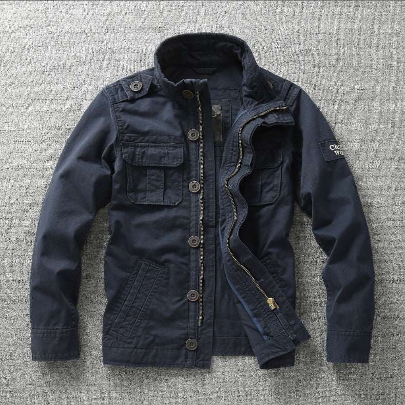 Autumn Men's Camouflage Work Jacket